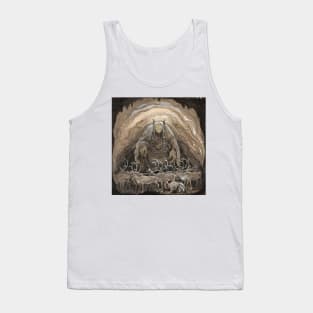 Cave Troll illustration by John Bauer Tank Top